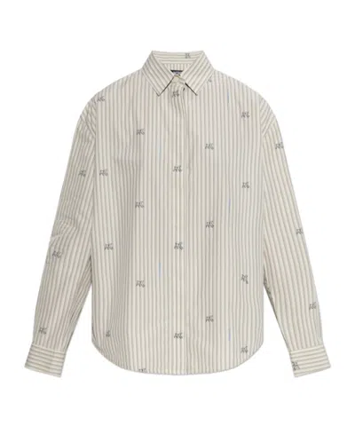 Jacquemus Long-sleeved Shirt In White
