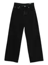 Jacquemus Loose Denim Jeans 'de-nîmes' In Black