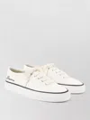 Jacquemus Les Fefe Low Top Sneakers Rubber Sole In White