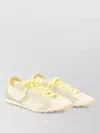 Jacquemus Low Top Sneakers Suede Mesh Rubber Sole In Animal Print