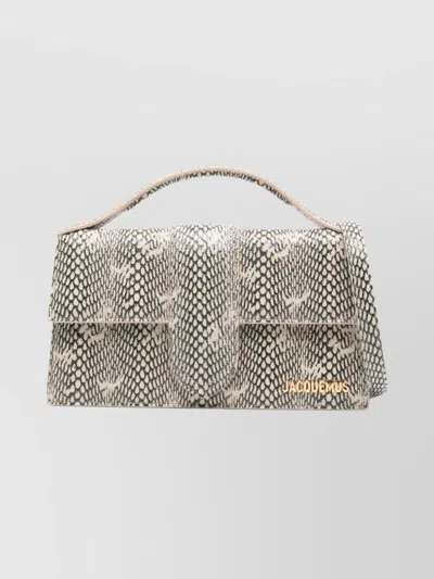 JACQUEMUS LUXE BAMBINO TOP HANDLE SHOULDER BAG