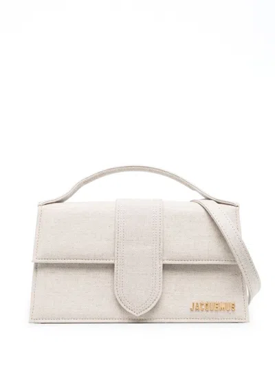 Jacquemus Luxurious Shoulder And Crossbody Bag For Women In Gray