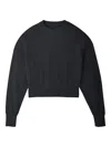 Jacquemus Sweater With Embroidered Logo On The Back In Black
