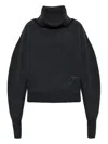 Jacquemus Dark Grey Virgin Wool La Maille Pallone Pullover In Gray