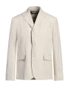 Jacquemus Man Blazer Beige Size 42 Viscose, Linen In Beige
