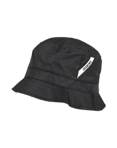 Jacquemus Man Hat Black Size 7 ⅜ Polyamide, Acrylic