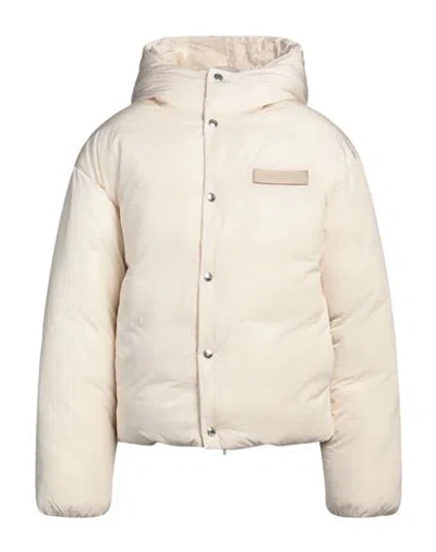 JACQUEMUS JACQUEMUS MAN JACKET CREAM SIZE 42 POLYAMIDE