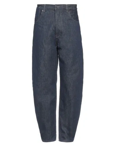 Jacquemus Man Jeans Blue Size 33 Cotton