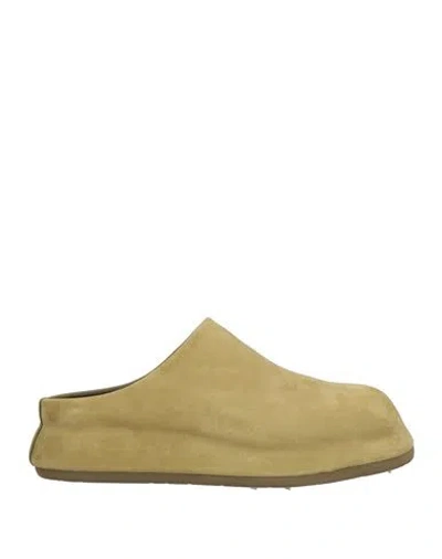 Jacquemus Sculpted Mules In Sage Green