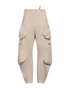 Jacquemus Man Pants Beige Size 30 Cotton