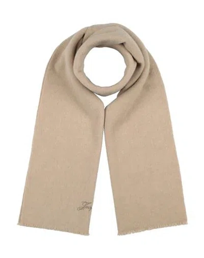 Jacquemus Man Scarf Beige Size - Wool, Cashmere In Neutral