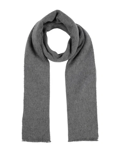 Jacquemus Man Scarf Grey Size - Wool, Cashmere In Multi