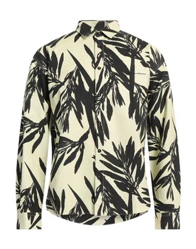 Jacquemus Man Shirt Pastel Yellow Size 40 Cotton In Multicolour