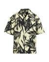 Jacquemus 'la Chemise Jean' Multicolor Bowling Shirt With Palm Print