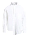 Jacquemus Man Shirt White Size 40 Cotton In White