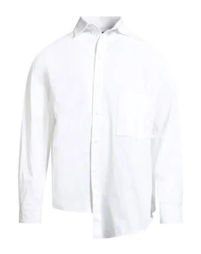 Jacquemus Man Shirt White Size 40 Cotton