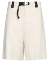 Jacquemus Le Short Meio Oversize Shorts In Beige