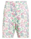 Jacquemus Man Shorts & Bermuda Shorts Cream Size L Cotton In White