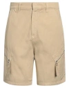 Jacquemus Marrone Shorts In Beige