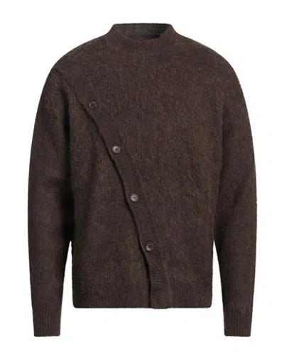 Jacquemus Man Sweater Brown Size M Polyamide, Acrylic, Alpaca Wool, Wool