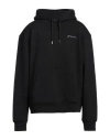 Jacquemus Embroidered Logo Drawstring Hoodie In Black