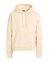 Jacquemus Man Sweatshirt Cream Size M Organic Cotton In White