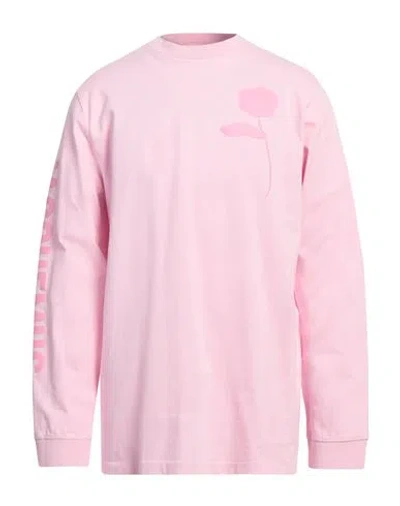 Jacquemus Man T-shirt Pink Size Xl Cotton