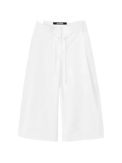 Jacquemus Marin Trousers In White