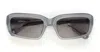 Jacquemus Marino - Metallin Grey / Grey Lens Sunglasses In Gray