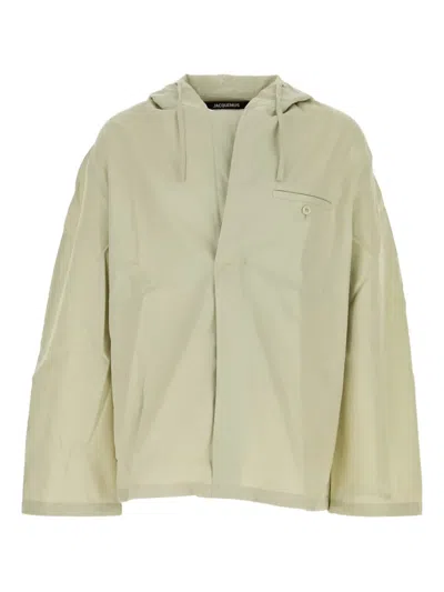 JACQUEMUS MARINO HOODED JACKET