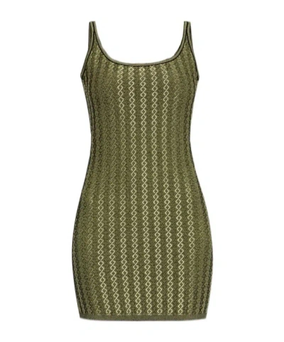 JACQUEMUS JACQUEMUS MARINO KNIT SHORT DRESS