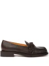 Jacquemus Les Mocassins Marino Boat Shoe In Brown