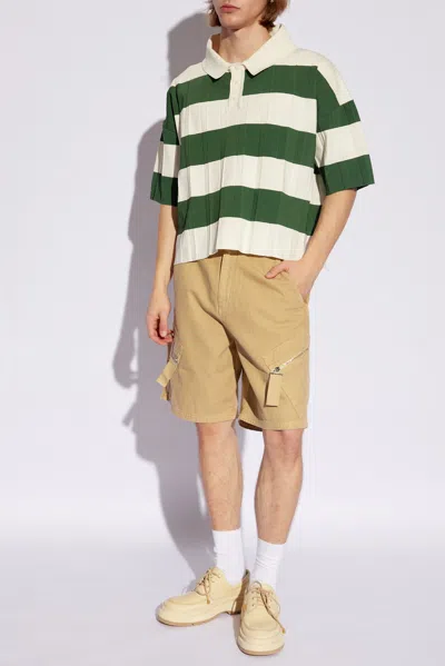 JACQUEMUS JACQUEMUS ‘MARRONE’ CARGO SHORTS