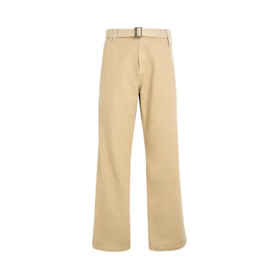 Jacquemus Marrone Relax Fit Pants In Brown