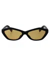 Jacquemus Sunglasses In Brown