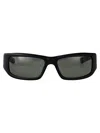 Jacquemus Aero Sunglasses In Black