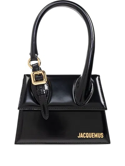 Jacquemus Medium Black 'the Chiquito' Handbag