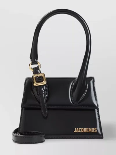 Jacquemus Medium Buckle Handbag Adjustable Strap