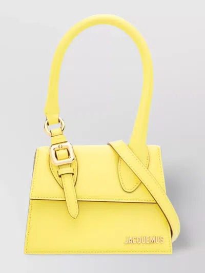Jacquemus Medium Buckle Leather Handbag