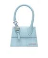 Jacquemus Medium Flip Shoulder Bag In Blue