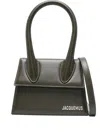 Jacquemus Medium Le Chiquito Top-handle Tote Bag In Brown