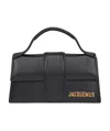 Jacquemus Medium Logo Shoulder Bag In Black