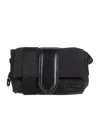 Jacquemus Medium Solid Leather Shoulder Bag In Black