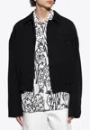 Jacquemus Le Blouson Melao Jacket In Blue