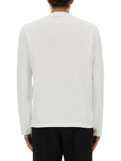 Jacquemus Long-sleeved T-shirt In White