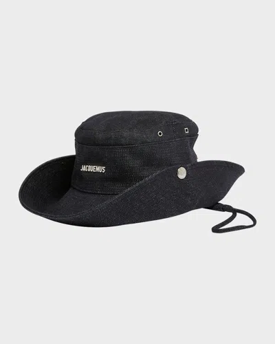 Jacquemus Men & Apos;s The Artichaut Bucket Hat In Blue