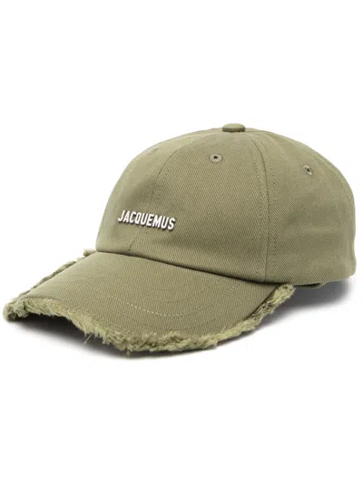 Jacquemus 'la Casquette Artichaut' Baseball Cap In Burgundy