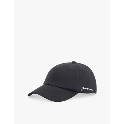Jacquemus Baseball Cap In Black