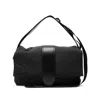 Jacquemus Men Black Panelled Design  Adjustable Shoulder Strap Zip Fastening Internal Pocket In Black