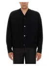 Jacquemus Men's Cardigan Boutonne In Black